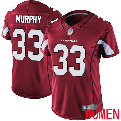 Arizona Cardinals Limited Red Women Byron Murphy Home Jersey NFL Football 33 Vapor Untouchable